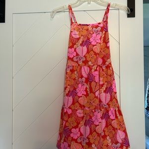 Cat&Jack coral tropical dress